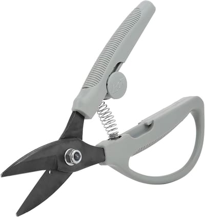 Metaalschaar - Blikscharen Ijzerknipper - Metaal Bewerken - Hoge Koolstofstaal - 0.8mm Dik - Zwart