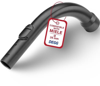 DEGG® - Pistoolgreep / Handgreep - Geschikt voor Miele - 35mm - Stofzuiger Onderdelen - Geschikt voor Miele Kliksysteem - Premium Kwaliteit