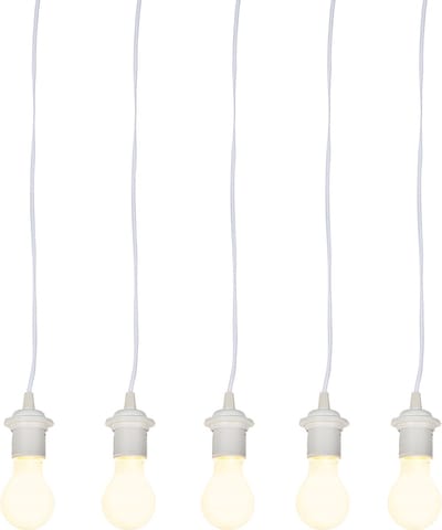 QAZQA move - Moderne LED Hanglamp - 1 lichts - Ø 6 cm - Wit - Woonkamer | Slaapkamer | Keuken