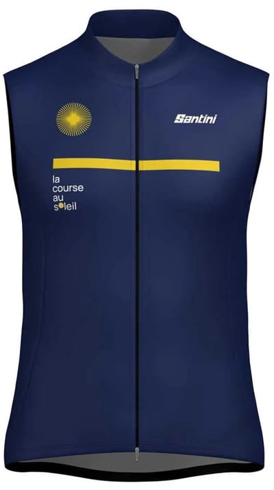Santini Paris-nice 2025 Gilet Blauw S Man