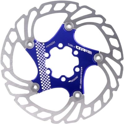 Fiets Rem Schijf - Schijfrem Rotor - Veilig Fietsen - Sterke Warmteafvoer - 140mm tot 203mm - Blauw