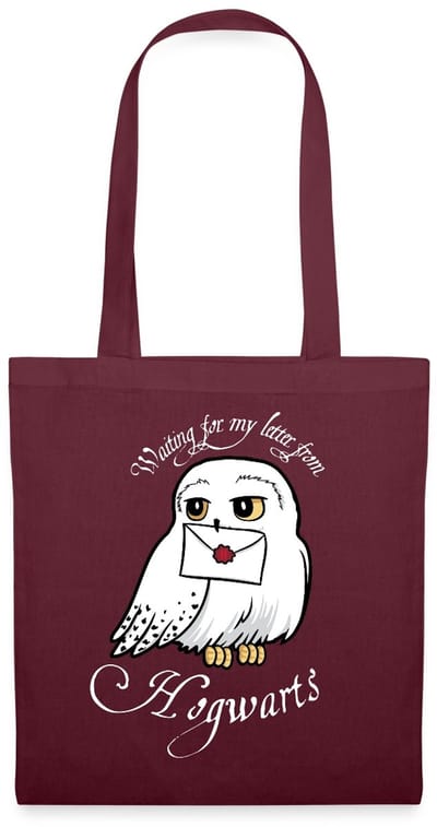 Harry Potter Hedwig Met Brief Waiting For My Letter Tas Van Stof Schoudertas