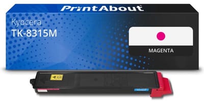 PrintAbout huismerk Toner TK-8315M Magenta Geschikt voor Kyocera