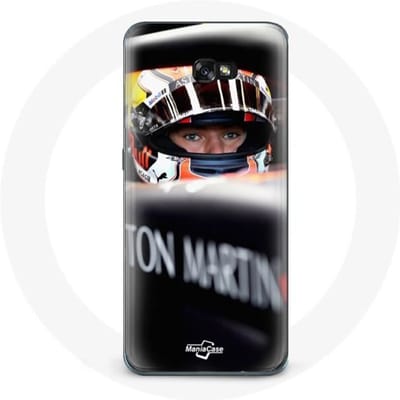 Case voor Samsung Galaxy A8 2016 Formule 1 Max Verstappen Autocoureur