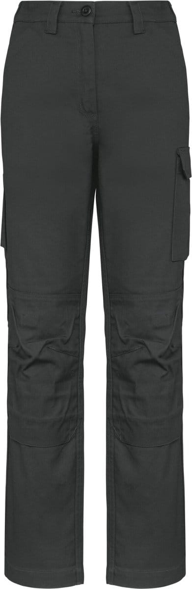 WK. Designed To Work Dames werkbroek met meerdere zakken WK741 - Dark Grey - 32 NL (34 FR)