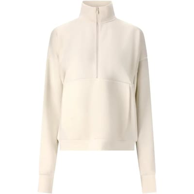 Dames sweatshirt met halve rits Athlecia Jillnana