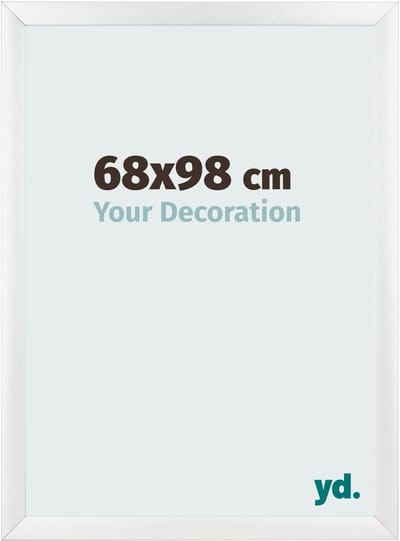 Your Decoration - Fotolijst 68x98 cm - MDF - Wit Hoogglans - Pisa