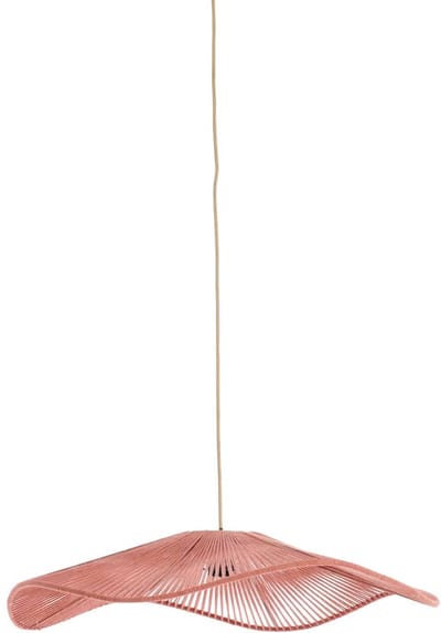 Light & Living Hanglamp Rafa - Oranje - Ø50x12cm - Modern - Hanglampen Eetkamer, Slaapkamer, Woonkamer