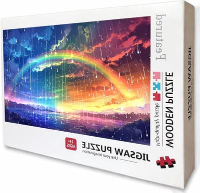 Houten Puzzel - Legpuzzel Volwassenen - Ontspanning Thuis - 3000 Stukjes - 122 x 81 cm - Gekleurd