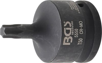 BGS Kracht dopsleutelbit 3/4 Torx T50
