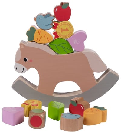 HKM - Balance Horse - Balanceerspel - 19x12 cm