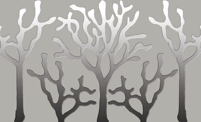 Tree Abstract Photo Wallcovering
