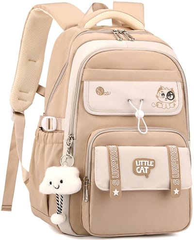 Ibenzoa® Waterdichte rugzak met grote capaciteit en laptopvak voor school en reizen