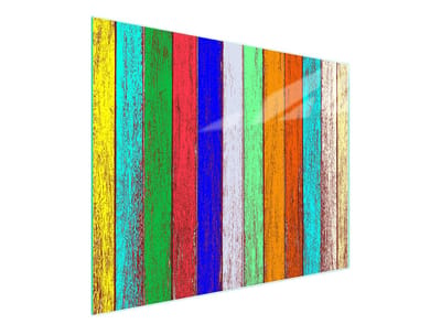 TMK ArtDeko - Snijplank - 52x30 cm - Gekleurd - Glas - Hartvormig