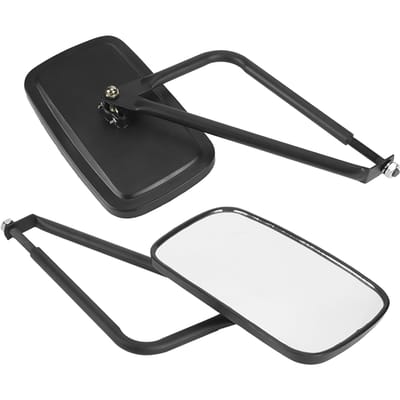 Auto Zijachteruitkijkspiegel met Houder Geschikt voor Jeep Wrangler JL JK TJ LJ YJ Auto-accessoires black