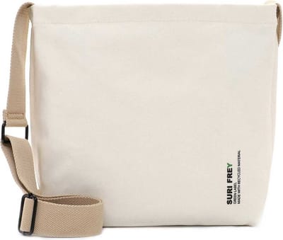 SURI FREY Schoudertas SURI Green - Nelly Crossbody Bag Ecru Crème