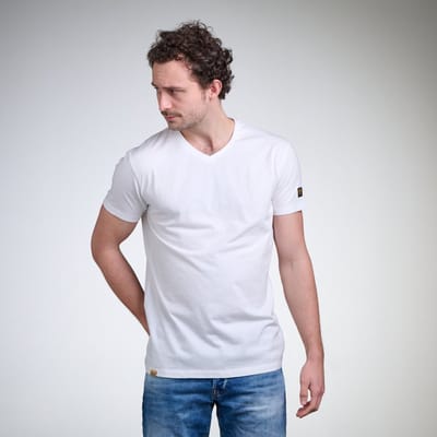 LIGER T-shirt Wit Limited Edition van 360 stuks V hals maat S