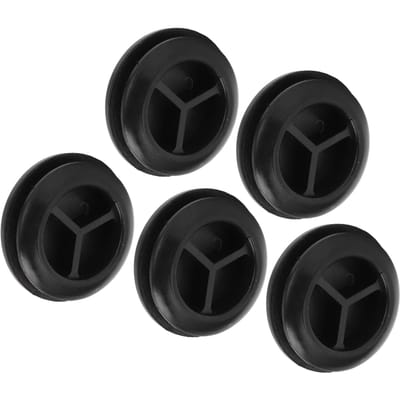 5 Stuks Marine Boot Rubber Spuigaten Stoppers Pluggen Afvoergaten Kurken voor 2 4 Takt 4?6 pk 647?45151?01 black