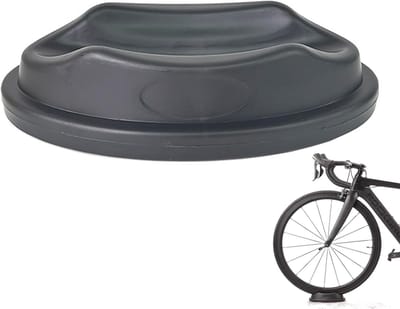 Front Wheel Support Roller Trainer met Schuimrubber Bekleding voor Fietsen - Ideaal voor Mountainbikes en Racefietsen, Afmetingen 22.5 × 12 × 6 cm, Fietsaccessoires