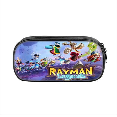 Cartoon Games Rayman Legends 2-delige Set Rugzak Schooltas Jongens Meisjes Camping Rugzak Etui Potloodzak Potlooddoos
