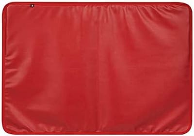 Monitorhoes - Computerscherm Beschermhoes - Scherm Beschermen - Zachte Binnenvoering - 24 inch - Rood