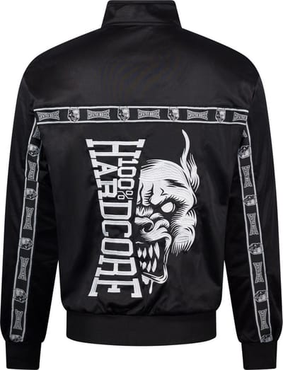 100% Hardcore Trainings Jack Essential Zwart - Maat: L