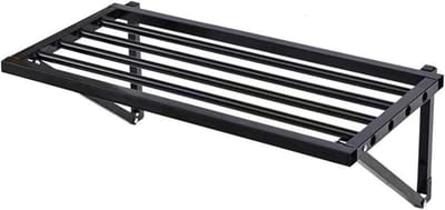 Gereedschap rekken - Opbergplanken - Ruimte organiseren - Robuust staal - 77x40cm - Zwart