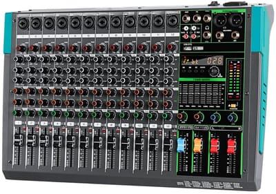 RONN® DJ Controller - DJ - Controller - Zwart - 31cm x 47cm x 7cm