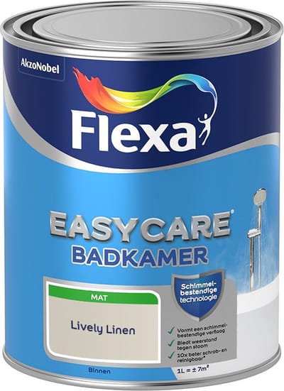 Flexa - Easycare Badkamer - Lively Linen - Mengverf - 1 L