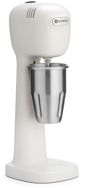 Professionele drankmixer - 0,5 liter capaciteit - 400W motor - met roestvaststalen en polycarbonaat mengbeker - 2 snelheden - horeca kwaliteit