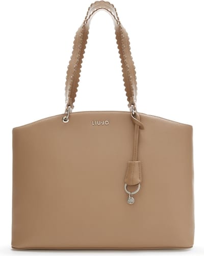 LIU JO Schoudertas Shopper Agar ECS Tote Cammello Lichtbruin