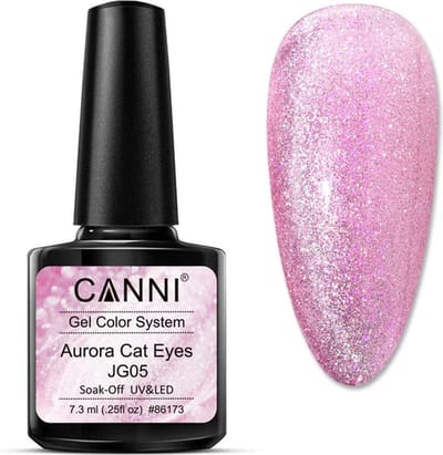 Canni UV Cat Eye Gellak - 7.5 ml - JG05 - Glitter Gellak - Cat Eye Gellak - Gellak Cat Eye - Gellak Kleuren - Canni Gellak - Gellak Nagellak