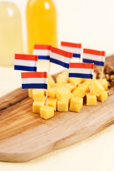 150x Cocktailprikkers Nederland - Hapjes Cocktail Tapas Zomer Terras EK / WK Voetbal
