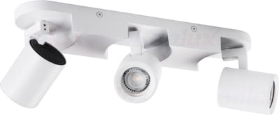 Laurin 3 - wandlamp - plafondlamp spot - incl LED - wit