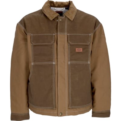 Mannenjas Lucas Waxed Pocket Front Jacket Acorn