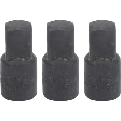 3 stuks Socket Adapter 38 naar 12 Ratelsleutel Converter Hoog Koolstofstaal Conversie Tool gray