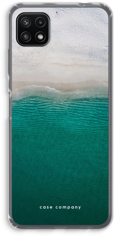 Case Company® - Hoesje geschikt voor Samsung Galaxy A22 5G hoesje - Stranded - Soft Cover Telefoonhoesje - Bescherming aan alle Kanten en Schermrand