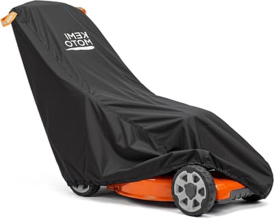 Waterdichte grasmaaierafdekking van 600D Oxford, universele beschermhoes, UV-bestendig, winddicht en met reflecterende riemen voor optimale bescherming