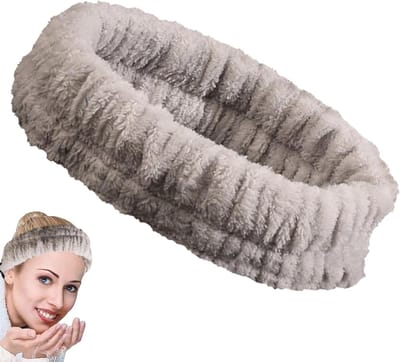 Zachte en Elastische Haarband voor Dames - Ideaal voor Douche, Makeup en Huidverzorging - Anti-Slip en Brede Rand
