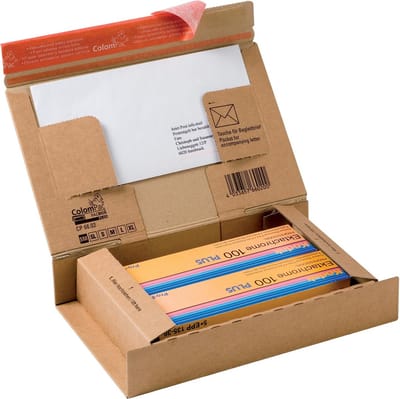 Colompac verzenddoos voor smartphones tot 5 inch CP066, ft 21,5 x 15,5 x 4,3 cm, bruin 20 stuks