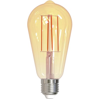 Müller-Licht LED-Rustika, gloeidraad, E27, goudkleurig, 7W, 2000K, 650 lumen