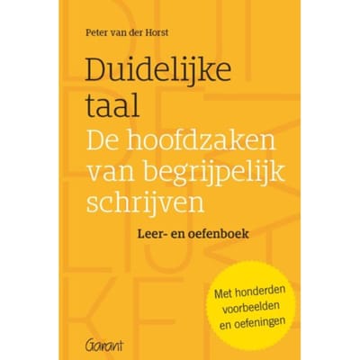 Duidelijke Taal - - Peter van der Horst