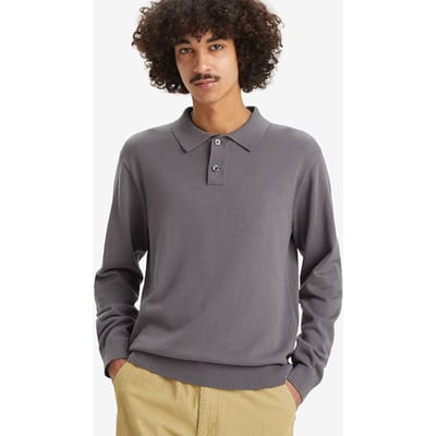 Levi's Ls Polo Shirt Grey Maat: S | Poloshirts Outlet | Heren | Grijs