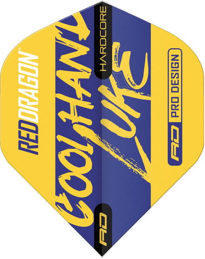 Red Dragon Luke Humphries Signature Yellow Hardcore Standard - Dart Flights