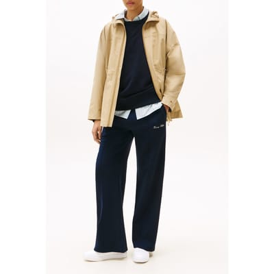 Tommy Hilfiger Essential Elevated Court Sneakers White/gold Taglia: 40 | Sneakers Outlet | Donna | Bianco