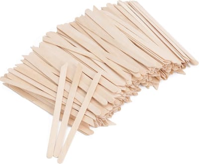 1000 Houten Wax Sticks Klein Houtinstrument voor Huidontharing en Ambachten