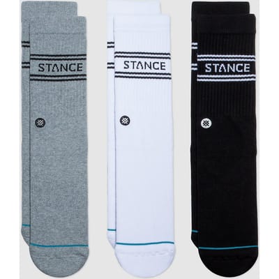 Stance Basic 3 Pack Crew Socks patroon