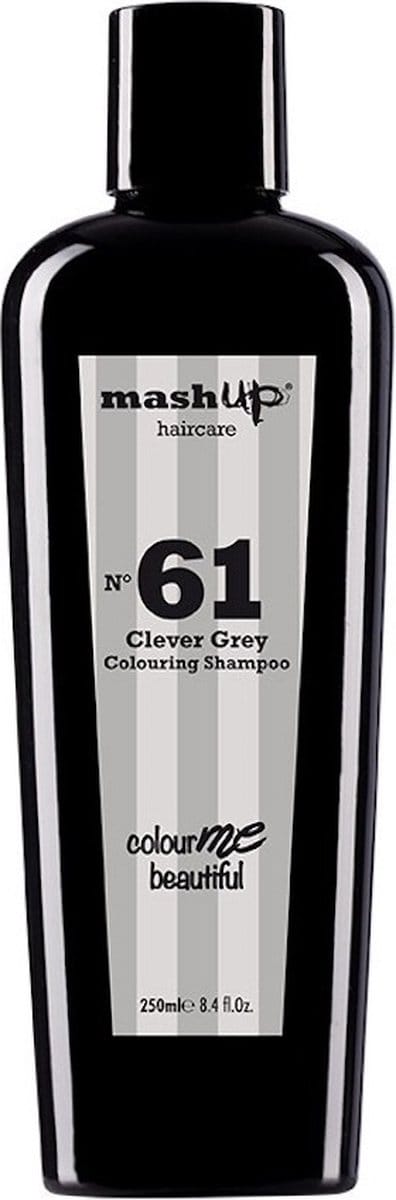 mashUp haircare Colour Me Beautiful N° 61 Clever Grey Colouring Shampoo 250ml