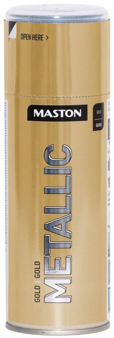 Maston Metallic - goud - spuitverf - 400 ml - spuitbus verf