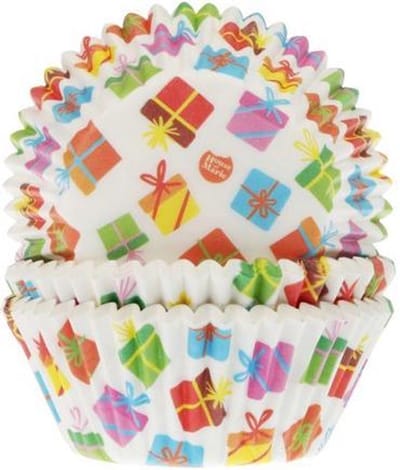 House of Marie Cupcake Vormpjes - Cadeaus - pk/50 - Baking Cups voor Muffins en Cupcakes